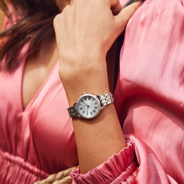 Stainless Steel Eco Drive Classic Coin Edge Watch by Citizen