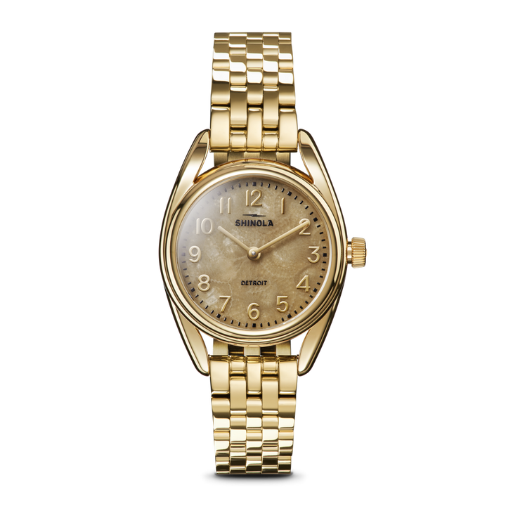 Shinola Derby 30mm Petoskey Gold-Tone Women's Watch