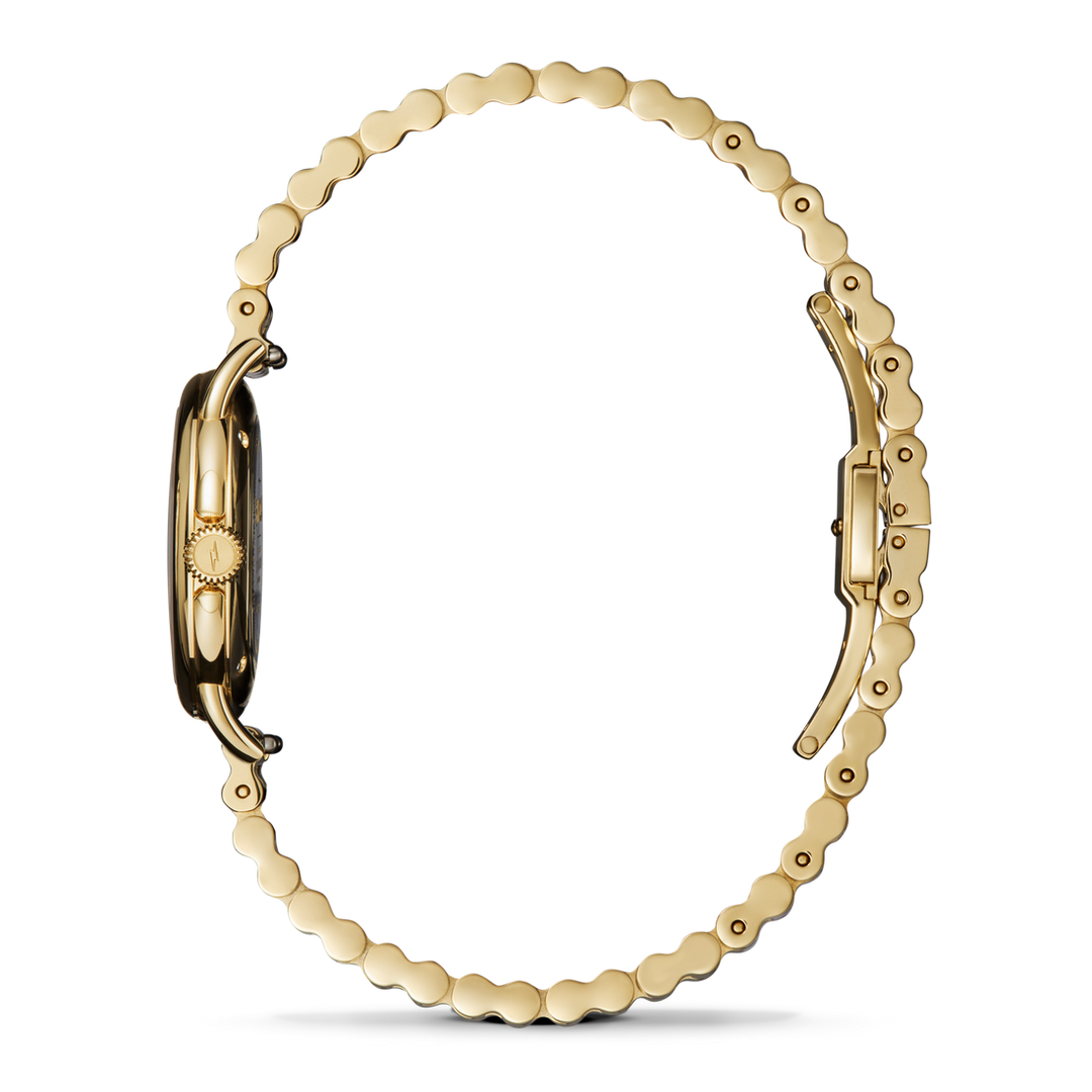Shinola Runabout 3H 25mm Petoskey Women's Gold-Tone Watch