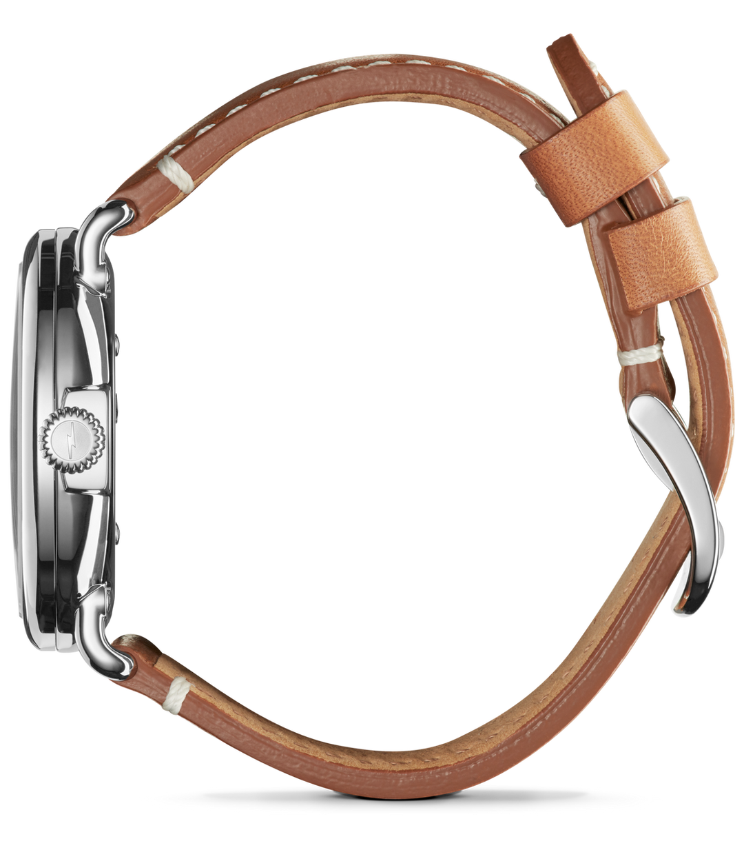 Shinola Runwell 41mm Green Dial Tan Leather Strap Men's Watch