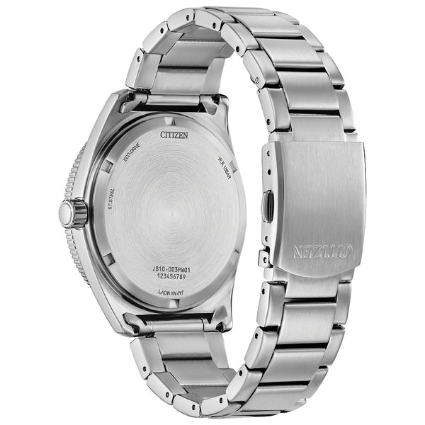 Stainless Steel Eco Drive Blue Terra Force Watch by Citizen