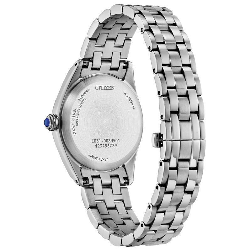 Stainless Steel L Classic Mother of Pearl Dial Ladies Watch by Citizen