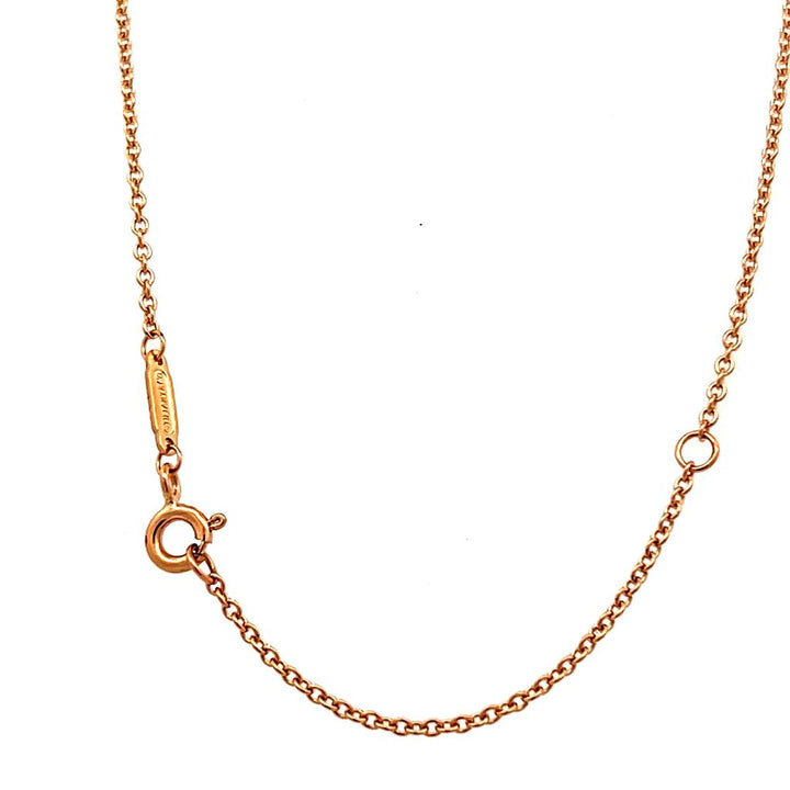 Estate 18K Rose Gold Tiffany & Co. Knot Necklace