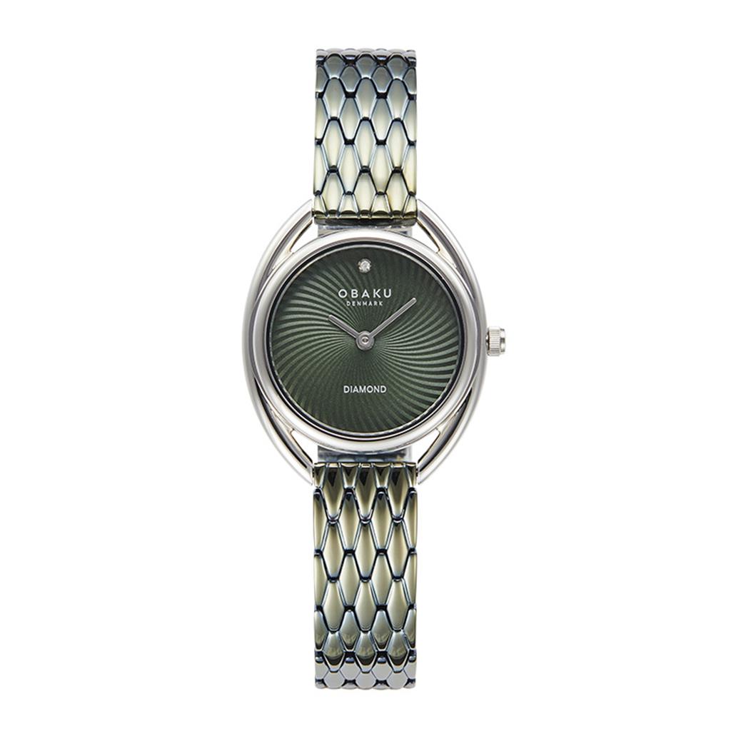 Stainless Steel Ild Ash Watch by Obaku