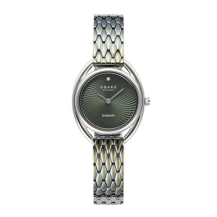 Stainless Steel Ild Ash Watch by Obaku