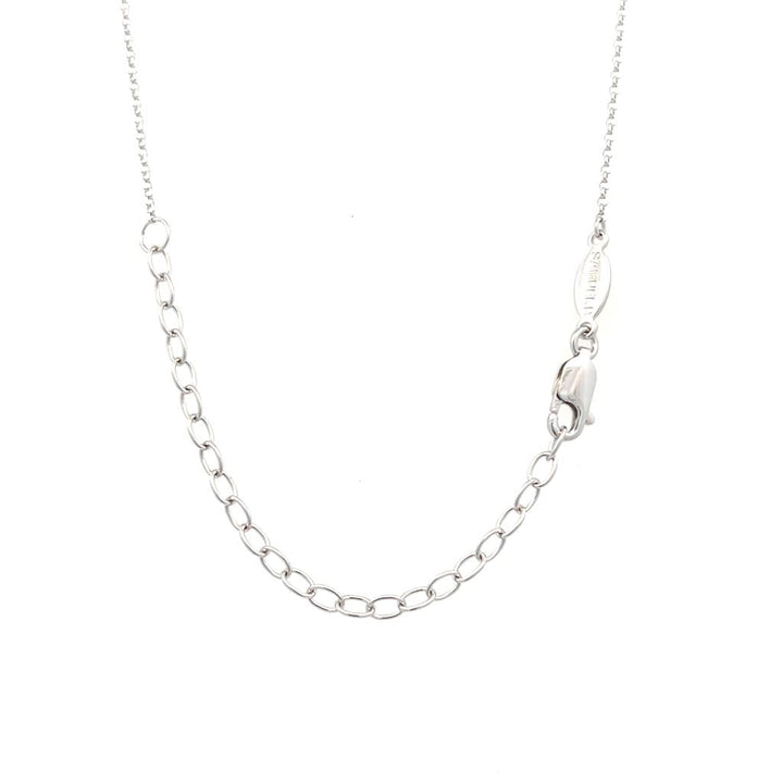 Sterling Silver Multi Shape Black Spinel Necklace by Samuel B.