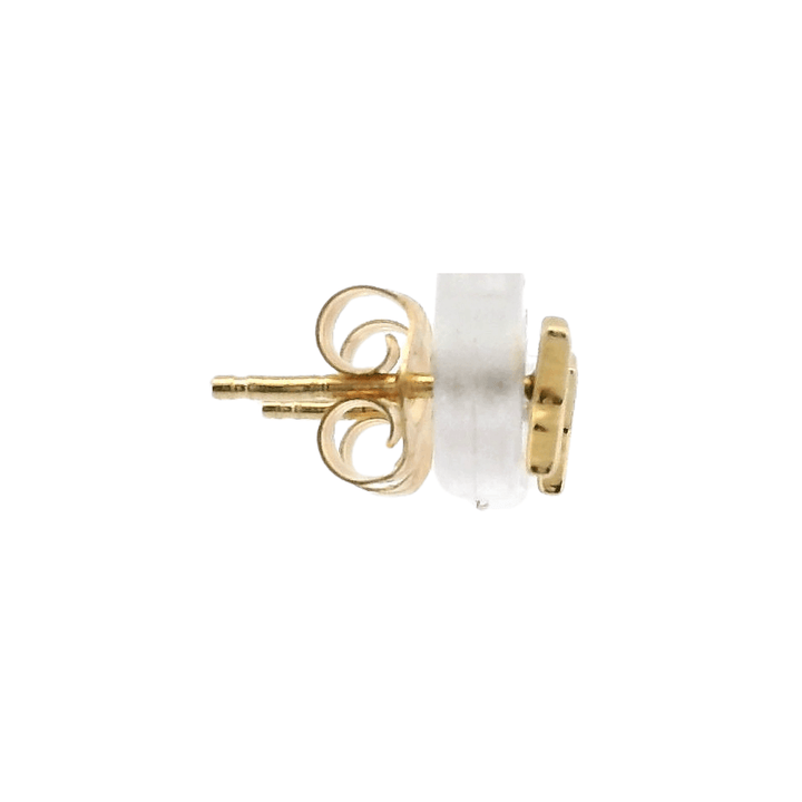 Estate 14K Yellow Gold Star Stud Earrings