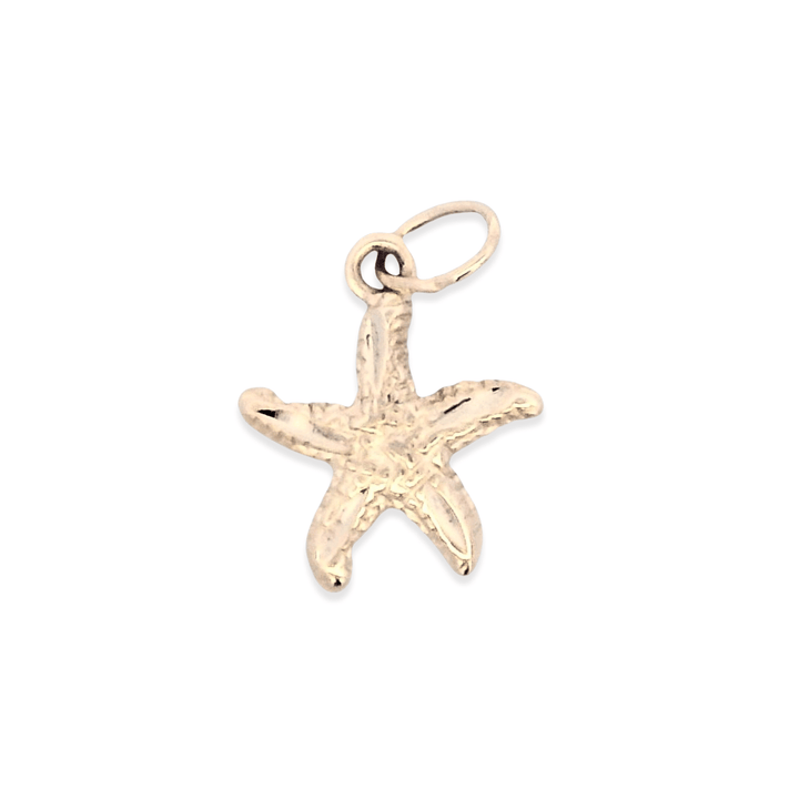 Estate 14K Yellow Gold Starfish Charm