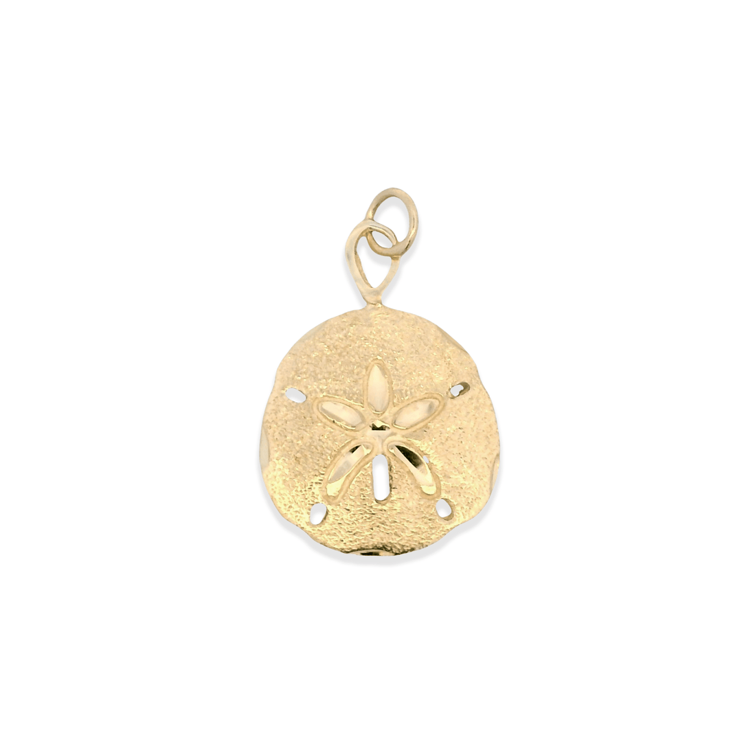 Estate 14K Yellow Gold Sand Dollar Charm