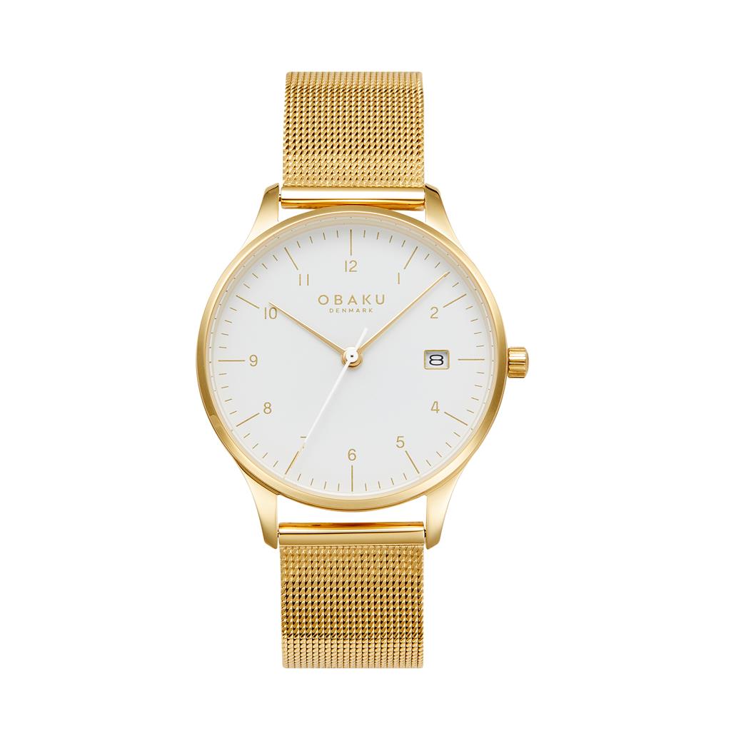 Gold Plated Chia Lille Gold Women's Watch by Obaku