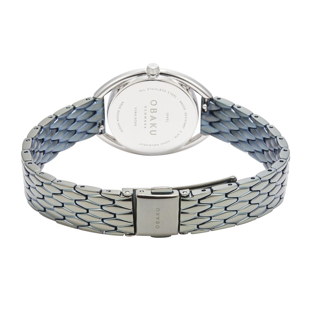 Stainless Steel Ild Ash Watch by Obaku