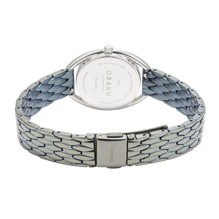 Stainless Steel Ild Ash Watch by Obaku