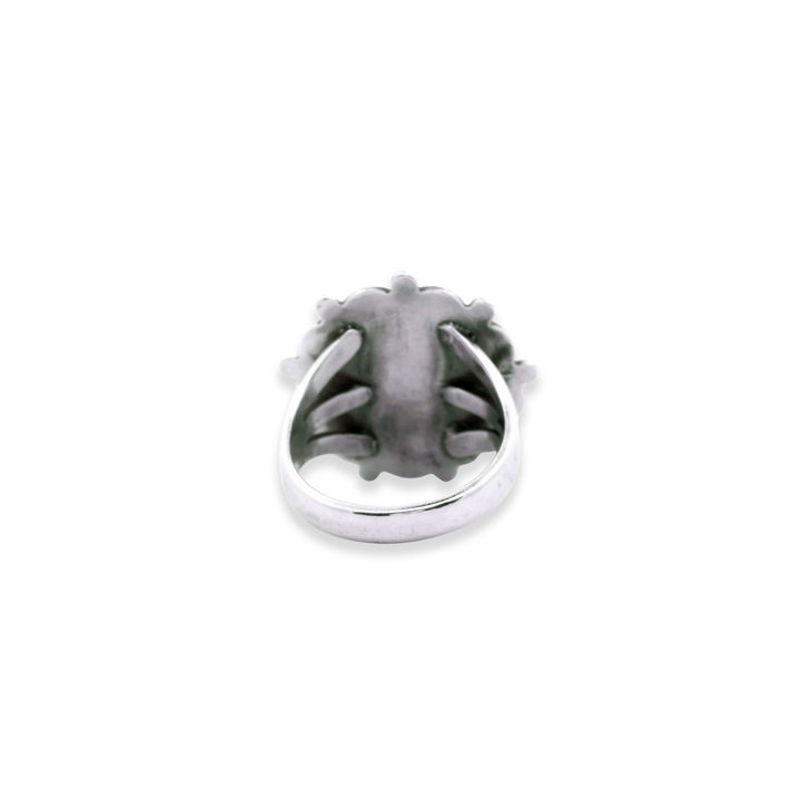 Estate Sterling Silver Button Style Ring