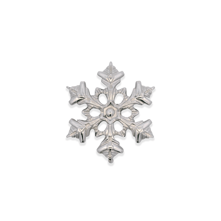 Estate Sterling Silver Snowflake Pendant
