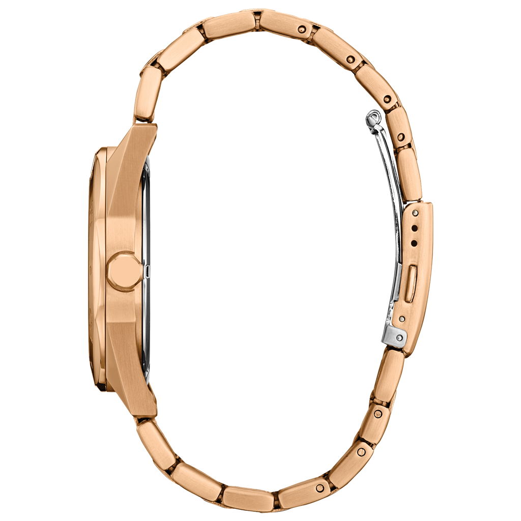 Rose Gold Tone Stainless Steel Eco Drive Odyn Sport Watch by Citizen