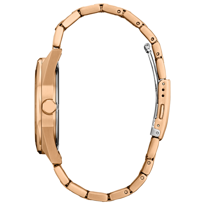 Rose Gold Tone Stainless Steel Eco Drive Odyn Sport Watch by Citizen