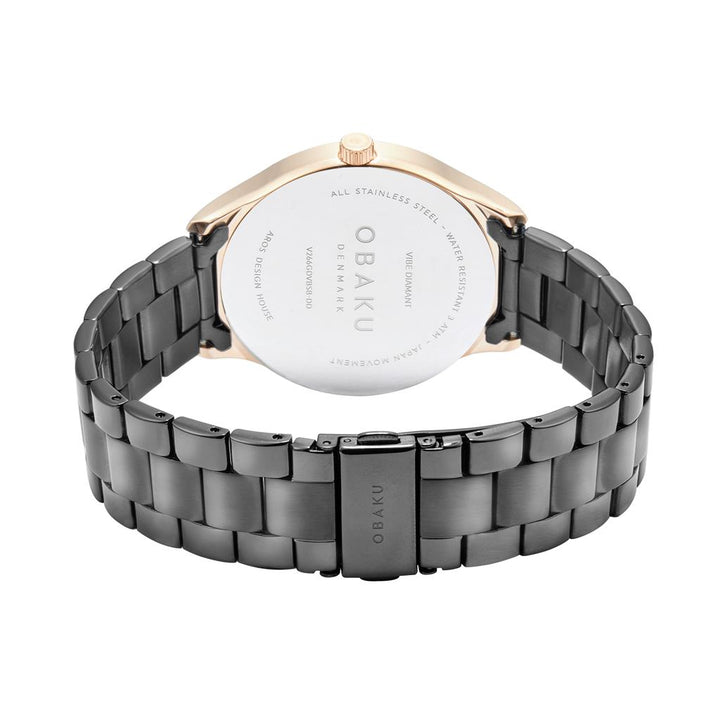Vibe Diamant Ink Men's Watch by Obaku