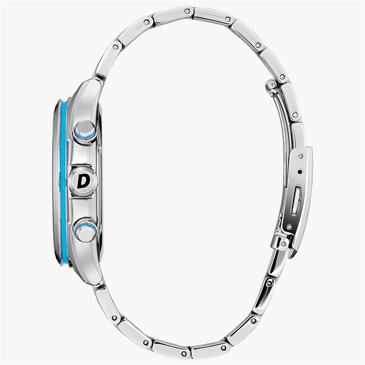 Stainless Steel Eco Drive Weekender Men's Watch by Citizen