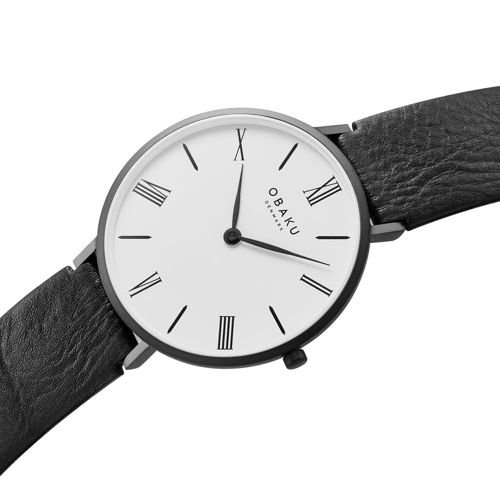 Stainless Steel Folie Clear Men's Watch by Obaku