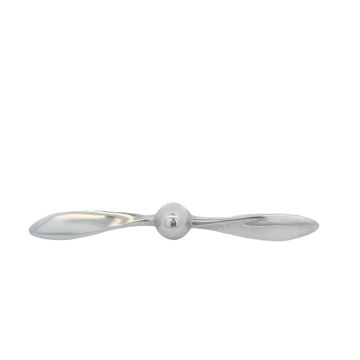 Estate Sterling Silver Propeller Brooch