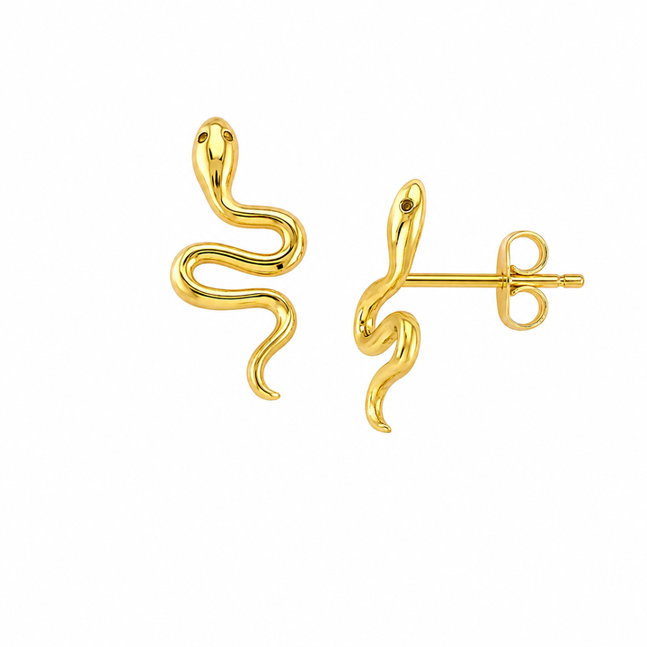 14KT Gold Filled Snake Studs