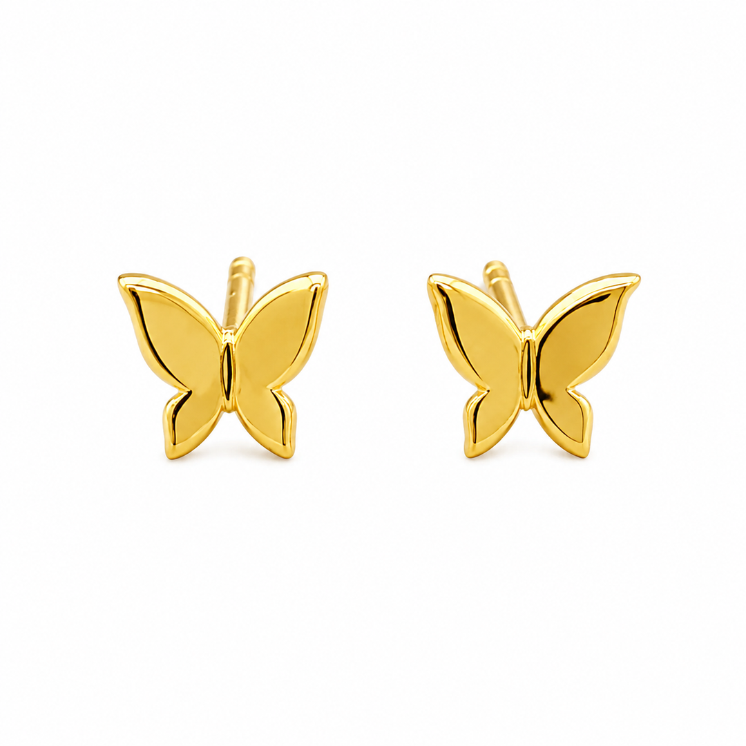 14KT Gold Filled Butterfly Studs