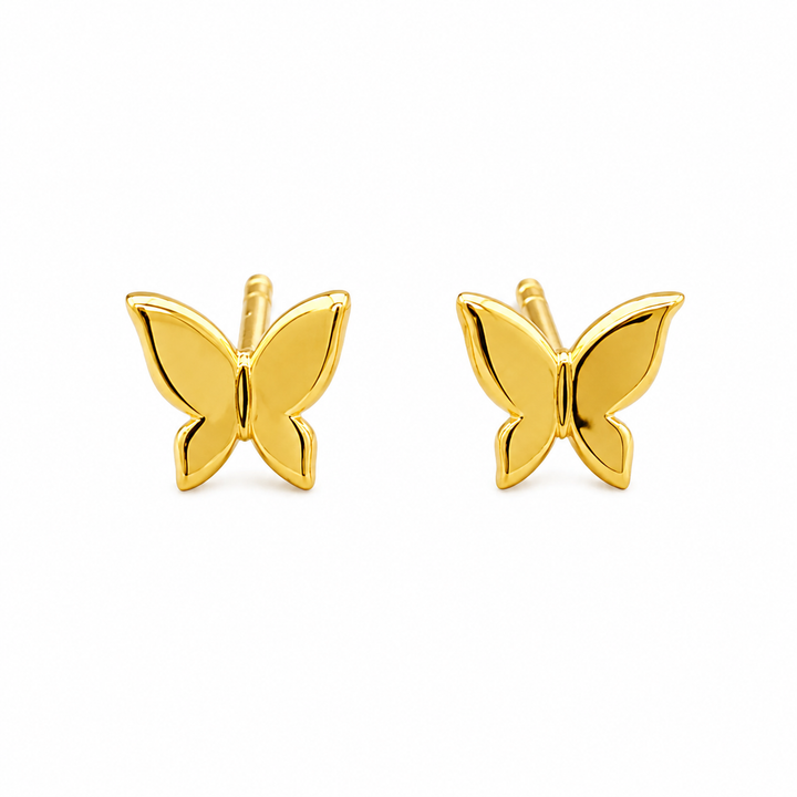 14KT Gold Filled Butterfly Studs