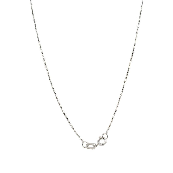 Estate 10K White Gold Diamond Cluster Pendant with 18" Chain - 0.52 TCW