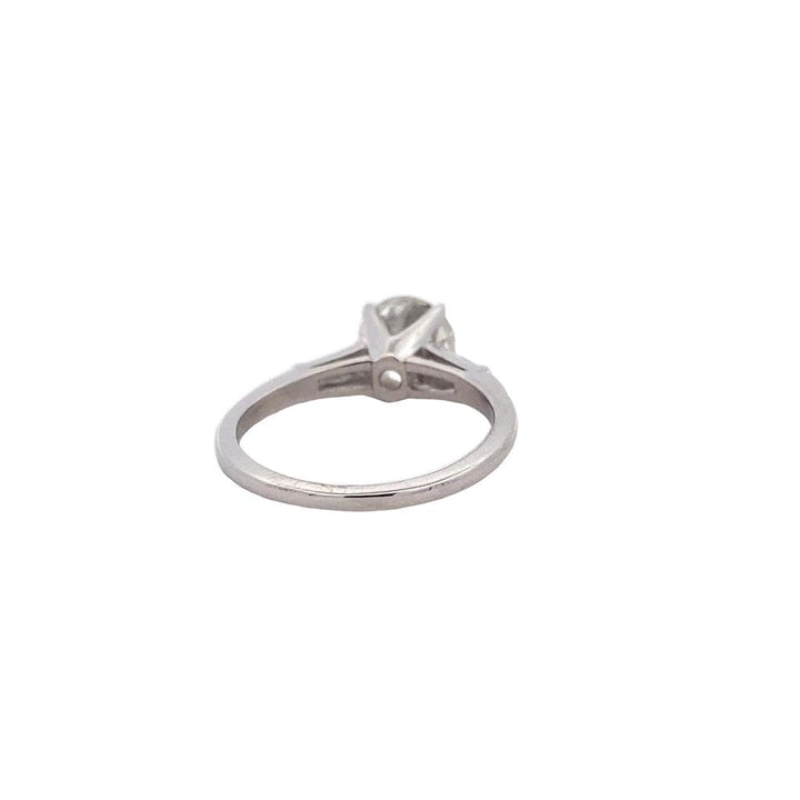 Estate Platinum 1.94ctw Antique Diamond Engagement Ring