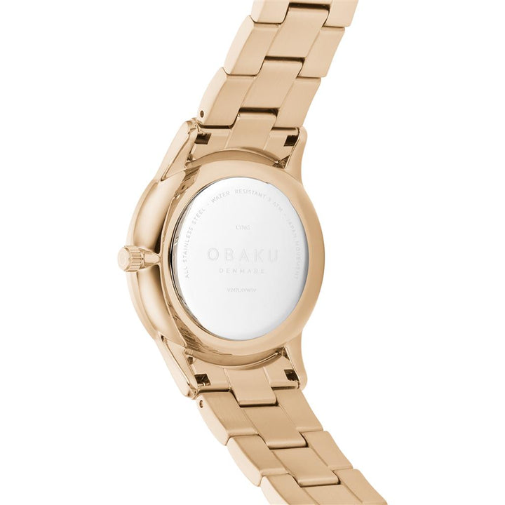 Stainless Steel Mos Amber Watch by Obaku