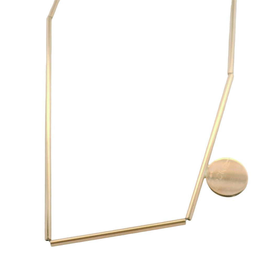 Estate 14K Yellow Gold Mid-Century Modern Necklace by Betty Cooke