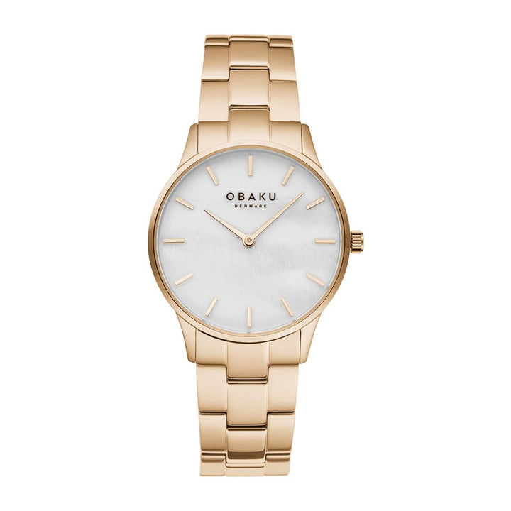 Stainless Steel Mos Amber Watch by Obaku