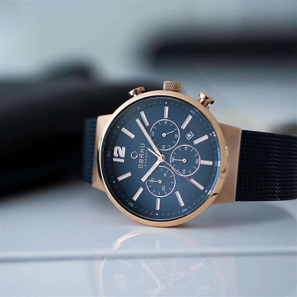 Stainless Steel Storm Ocean Watch by Obaku