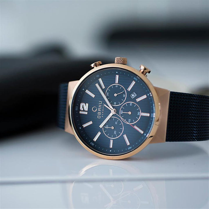 Stainless Steel Storm Ocean Watch by Obaku