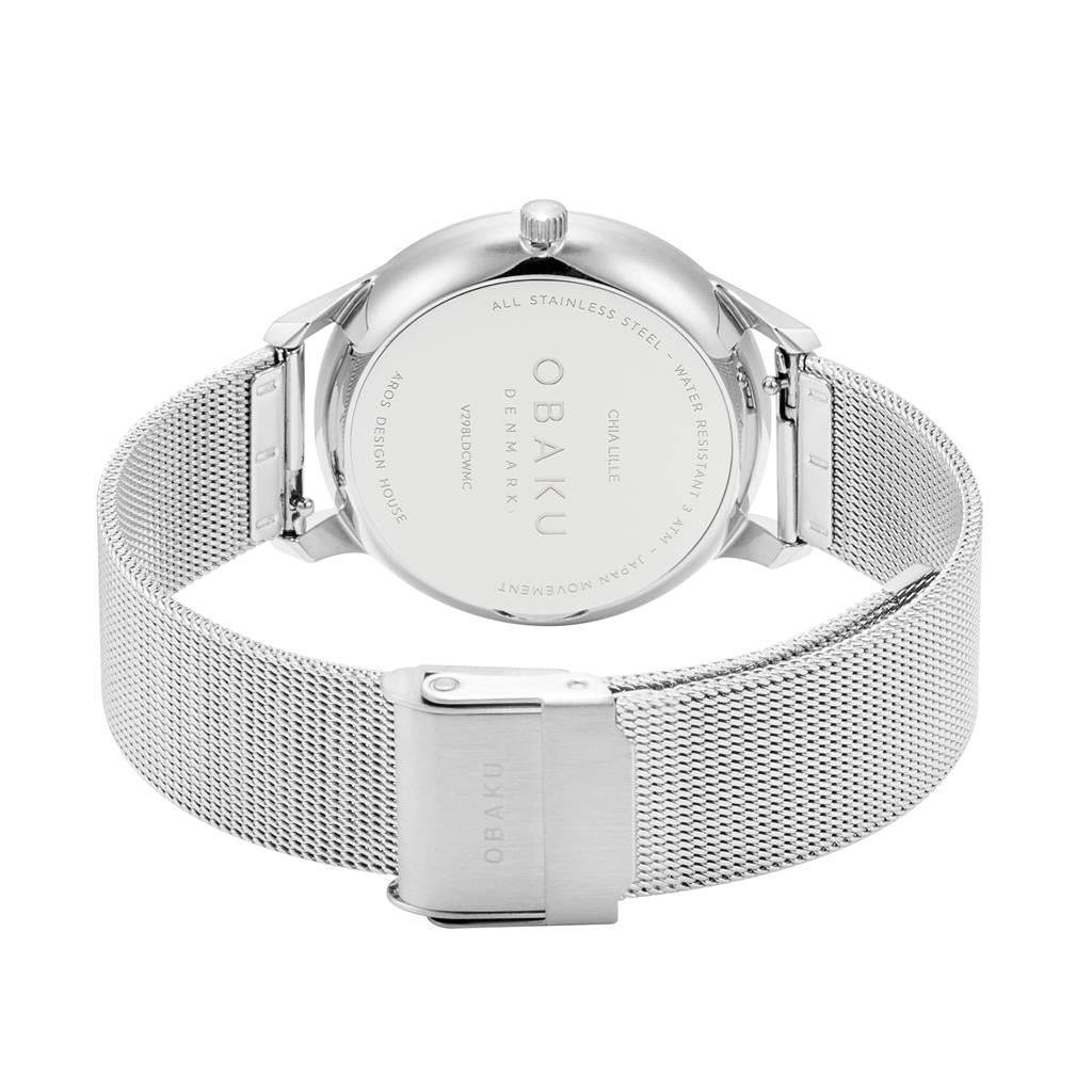 Stainless Steel Chia Lille Steel Women's Watch by Obaku
