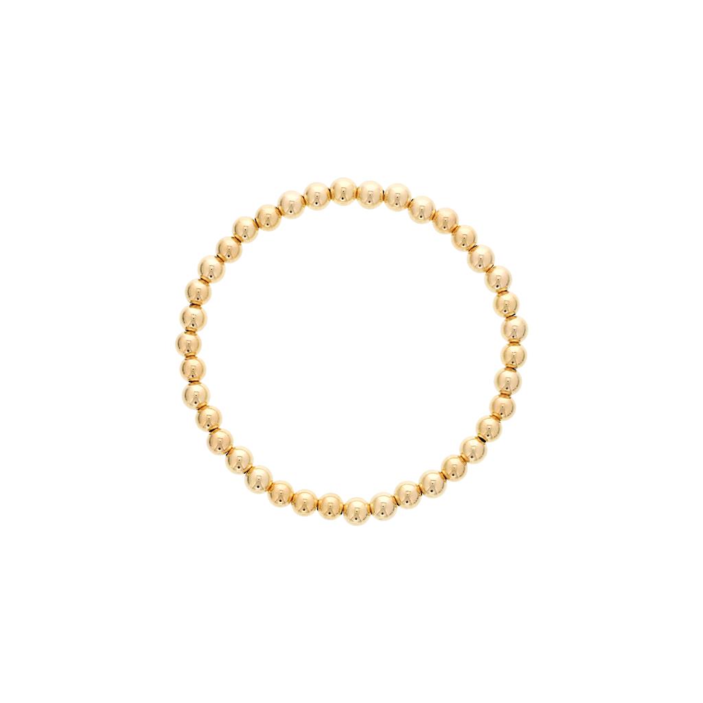 Dee Berkley Gold-Filled Beaded Stretch Bracelet