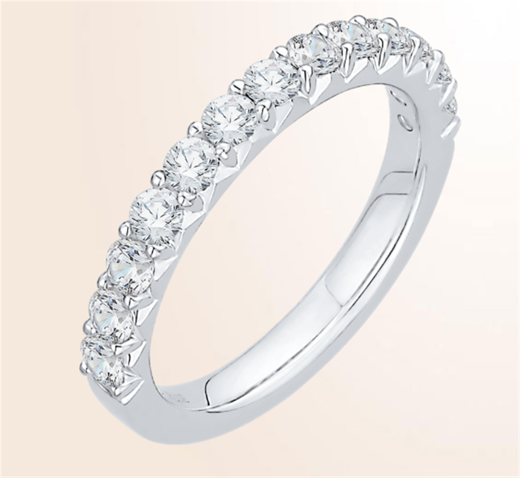 Diamond Wedding Bands  -  Women'