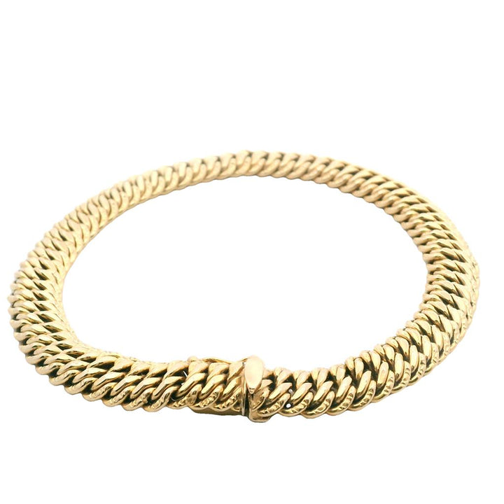 Estate 14K Yellow Gold Mesh Bracelet