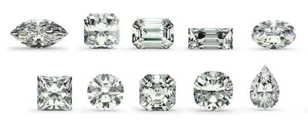 Diamond Shapes Compare View