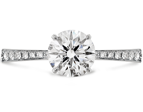 Signature Engagement Ring by Hearts On Fire Showcase View