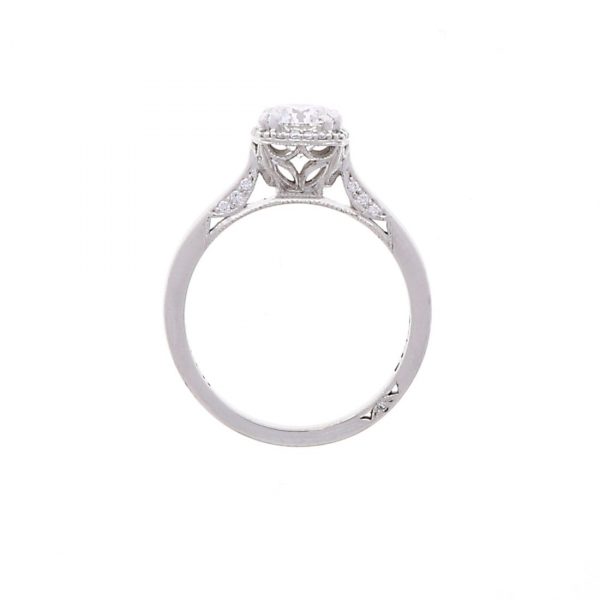Halo Engagement Ring with Tacori Mounting