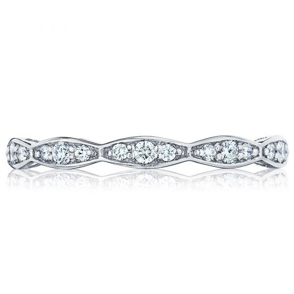 Sculpted Crescent Wedding Band by Tacori Showcase View