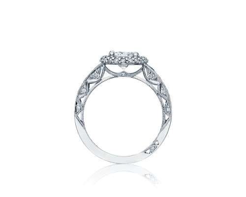 Blooming Beauties Engagement Ring by Tacori Showcase Side View