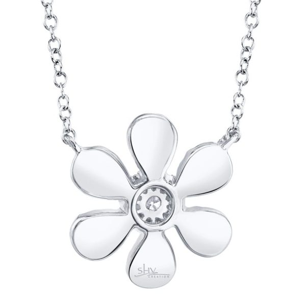 Diamond Flower Necklace by Shy Creation