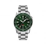Steel Torsk Diver with Emerald Green Dial by Tsao Baltimore