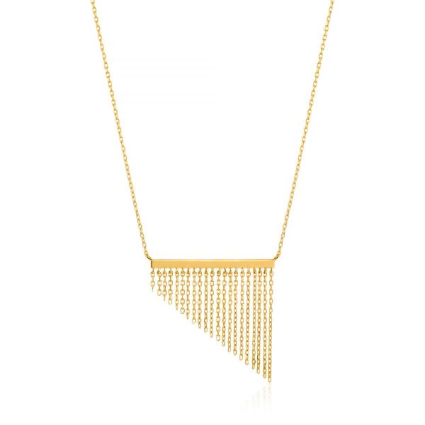 Fringe Fall Necklace by Ania Haie