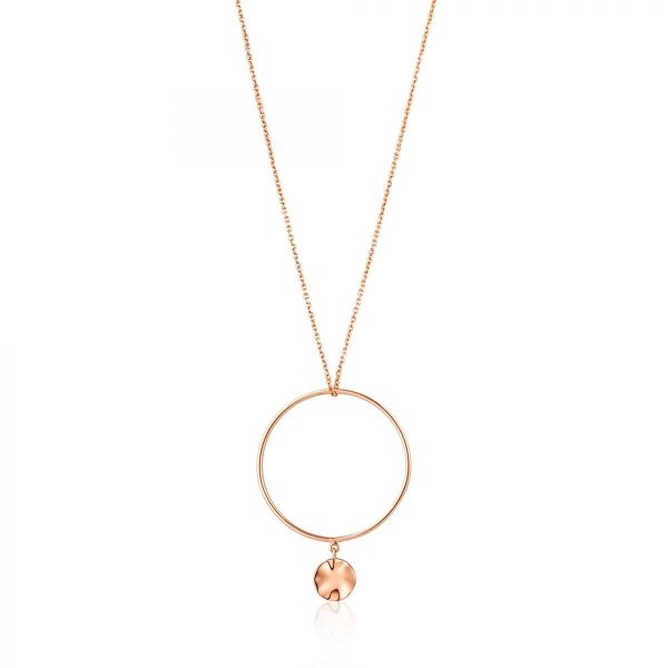 Ripple Circle Necklace by Ania Haie