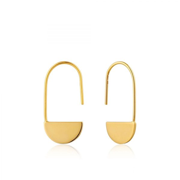 Geometric Drop Earrings by Ania Haie