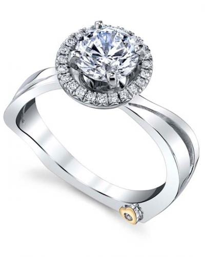 Passion Engagement Ring Mounting by Mark Schneider