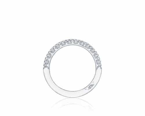 Petite Crescent Wedding Band by Tacori Showcase Side View